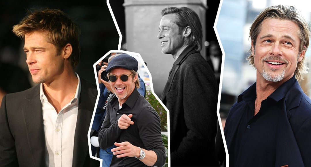 Brad Pitt y algunos de sus looks más memorables