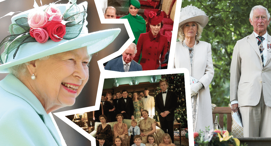 La reina Isabel II y su primera Navidad sola