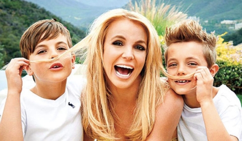 Hijos de Britney Spears la autorizan a publicar fotografía