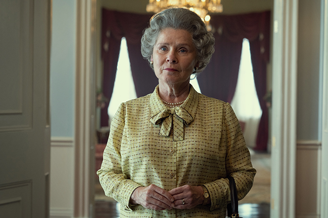 La ‘nueva’ reina Isabel II está lista para la quinta temporada de ‘The Crown’