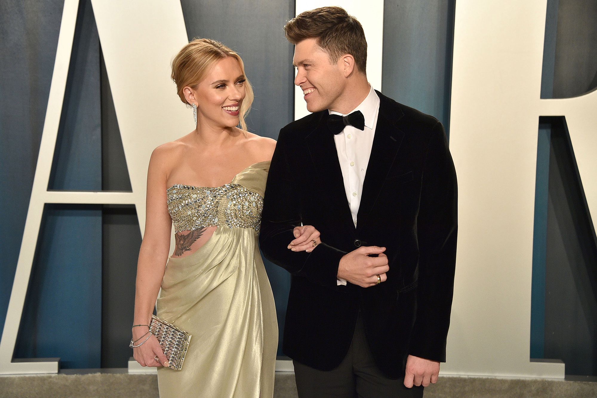 Scarlett Johansson y Colin Jost esperan su primer hijo