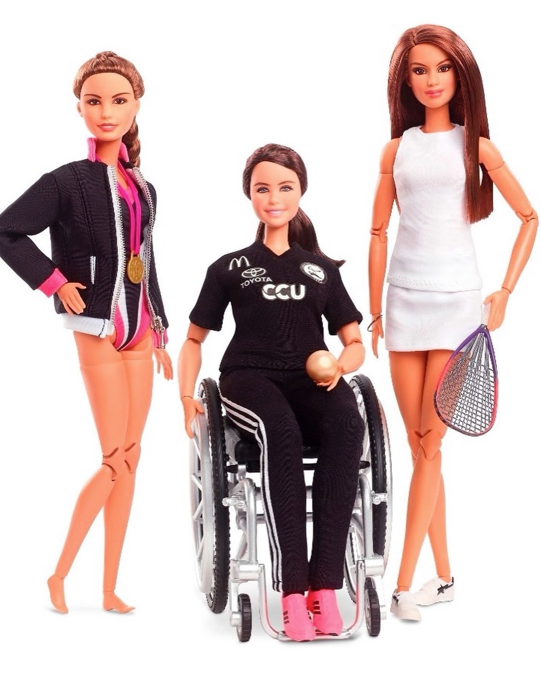 Barbie se inspiró en una deportista paralímpica chilena para su nueva muñeca