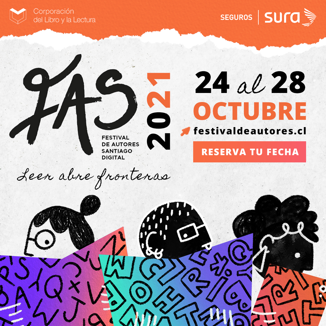 4ta versión del Festival de Autores Santiago se realizará en formato digital