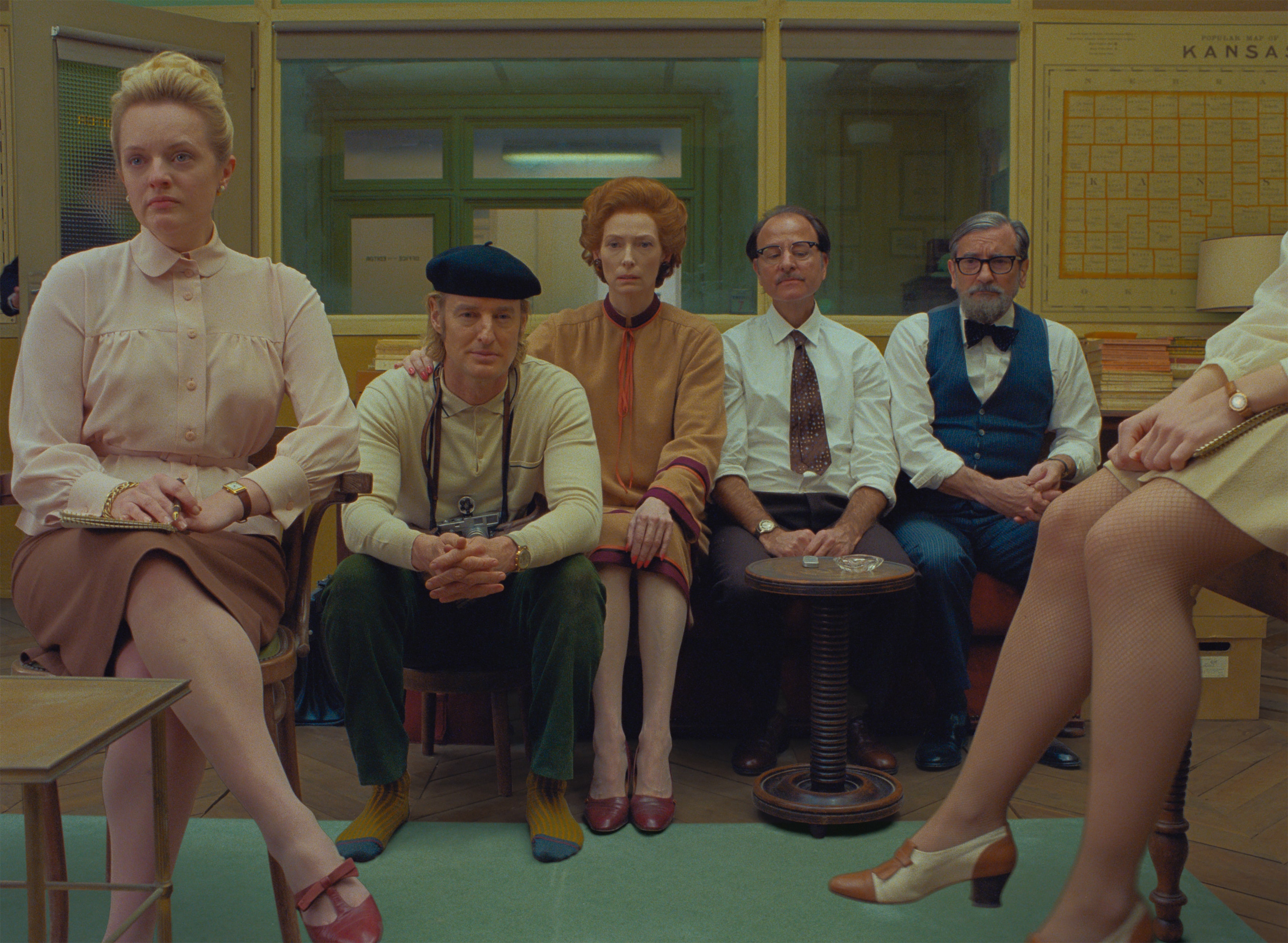 Se estrena en Chile “The French Dispatch”, la nueva película de Wes Anderson