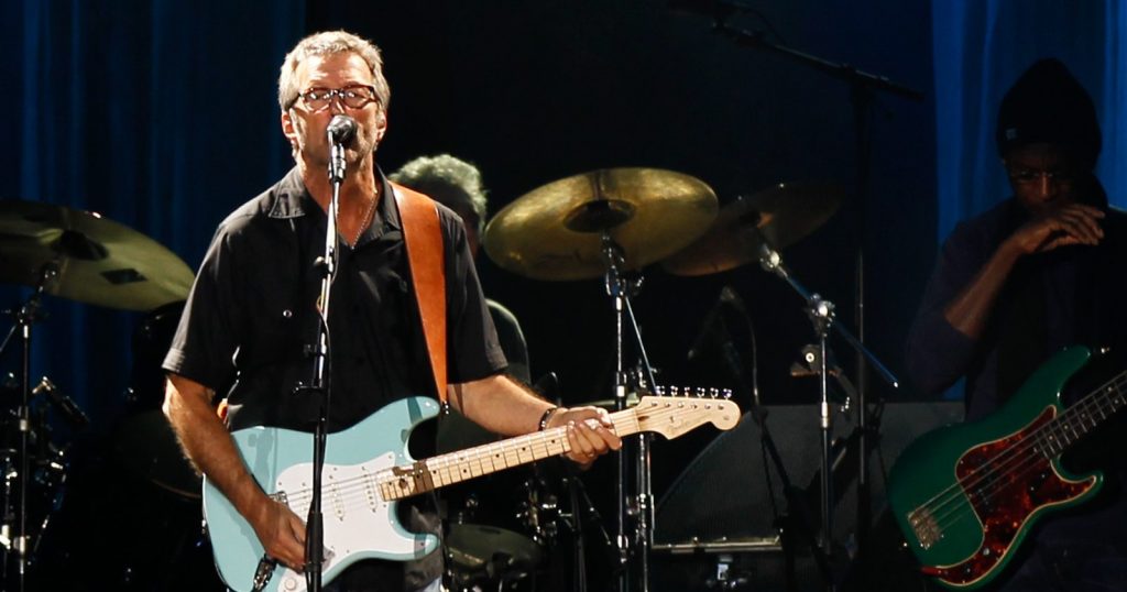 Lanzan vinilo a Eric Clapton y concierto termina sin bis
