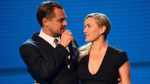 Kate Winslet se reencontró con su amigo Leonardo DiCaprio y no podía parar de llorar