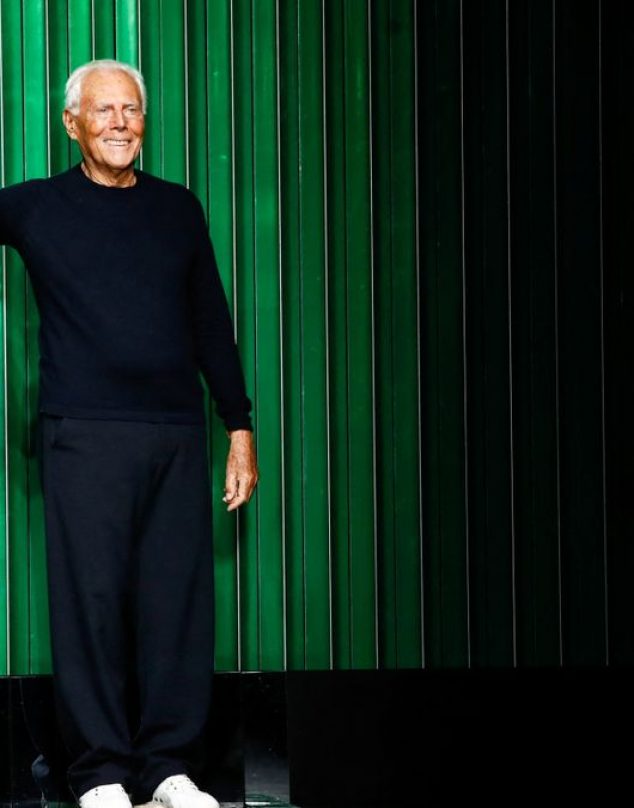 El gesto de Giorgio Armani en solidaridad con Ucrania en MFW