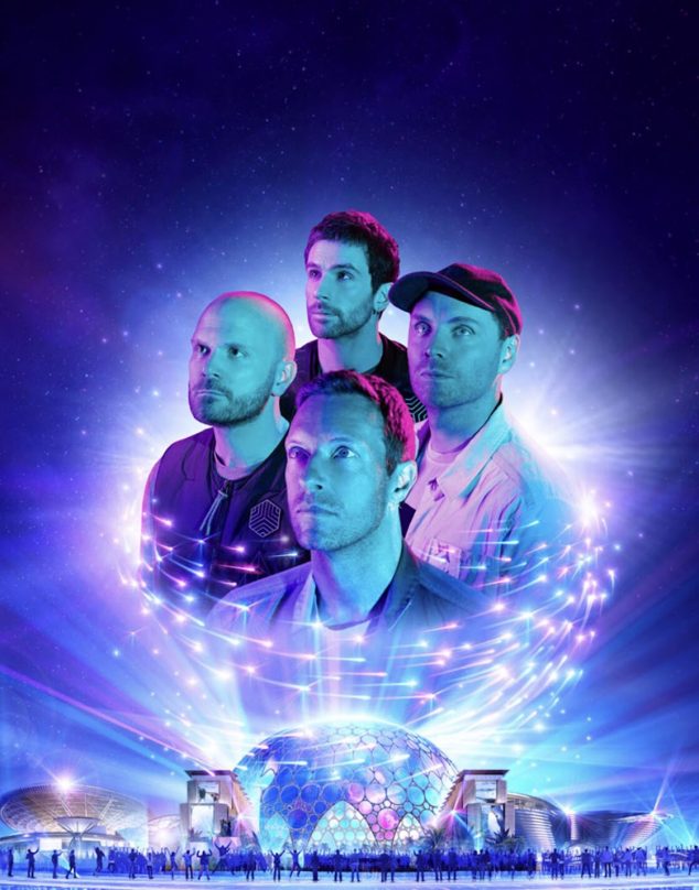Dato para hoy: Coldplay dará concierto gratuito que se transmitirá en todo el mundo