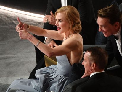 El verdadero motivo del meme protagonizado por Nicole Kidman en los Oscar