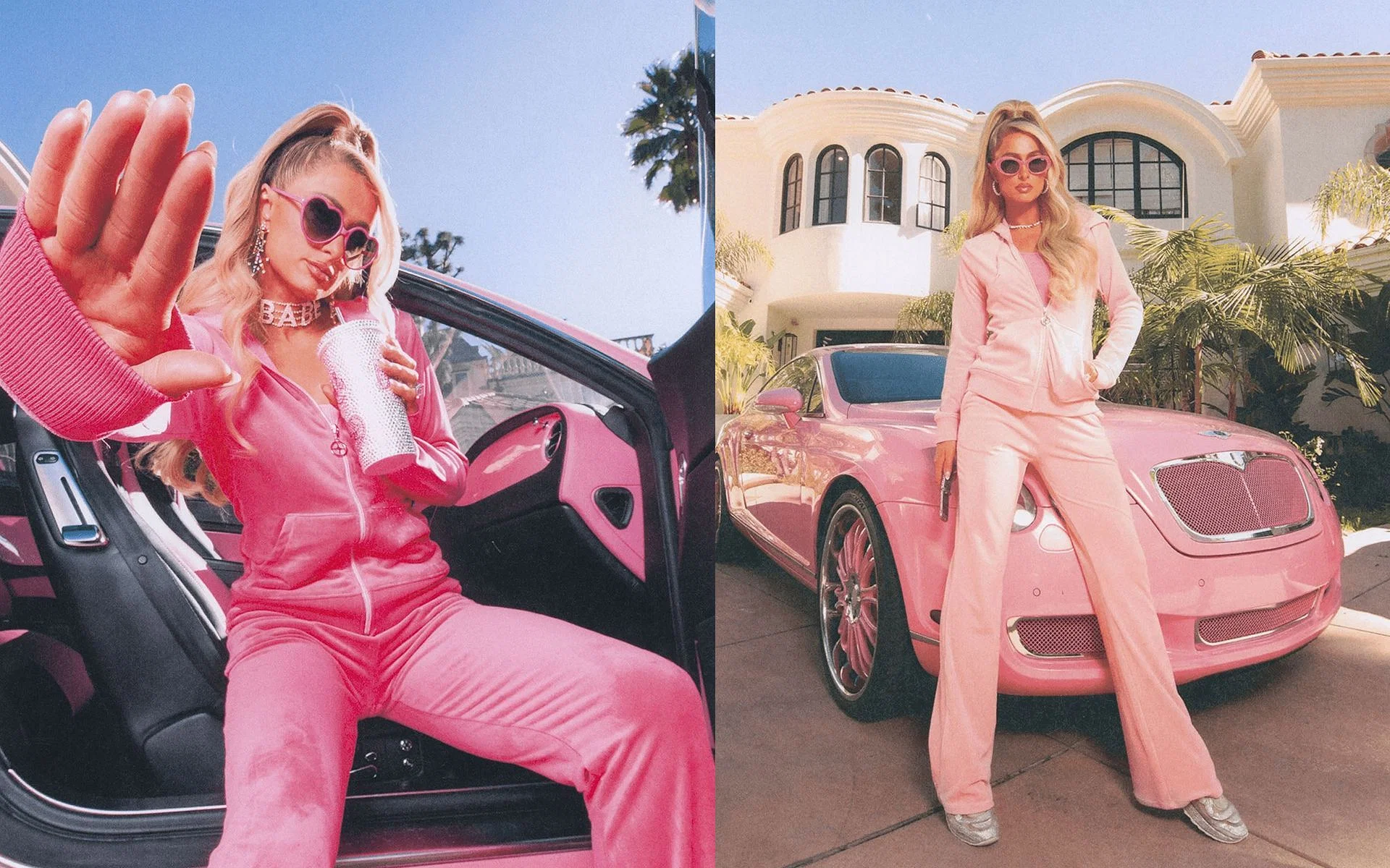 Paris Hilton lanza su propia línea de tracksuits y nos hace viajar en el tiempo