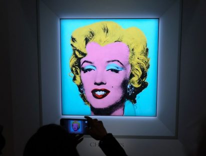 Subastarán célebre pintura de Andy Warhol por millonaria suma