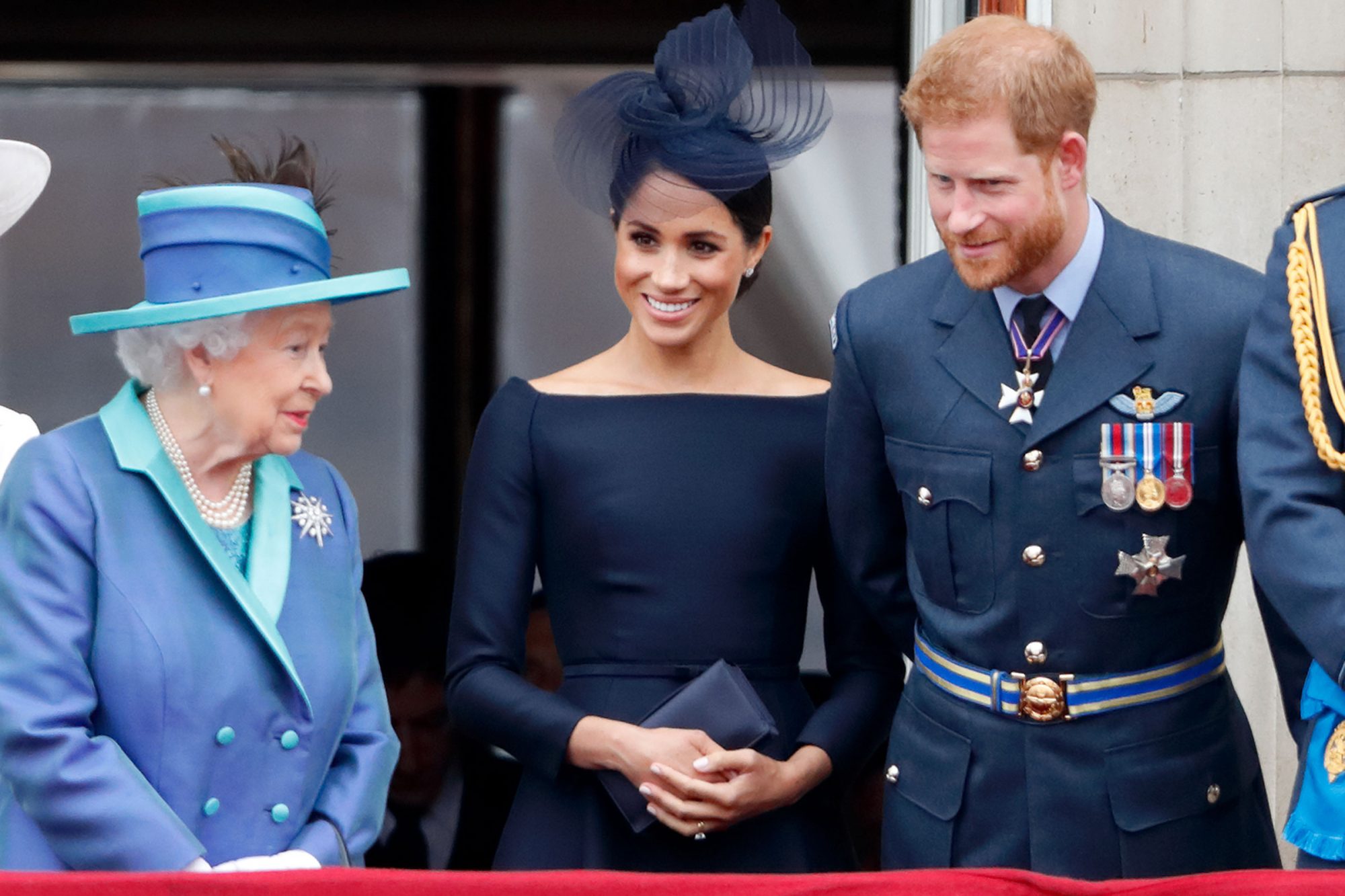 Meghan y Harry invitados a aparecer en el balcón durante el Jubileo de la Reina