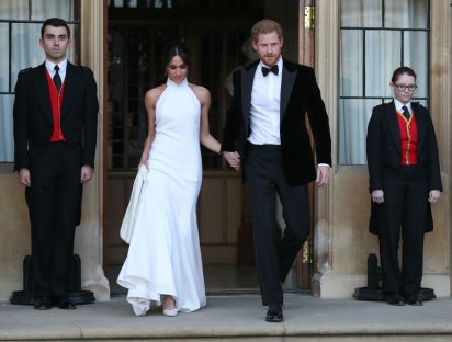 Los Sussex y los Beckham usaron el mismo “algo azul” en sus bodas