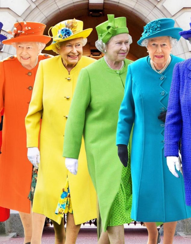 Isabel II y su curiosa pasión por los colores que la convirtió en ícono pop