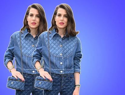 Jeans con jeans: la tendencia que impone Charlotte Casiraghi en el último desfile Chanel