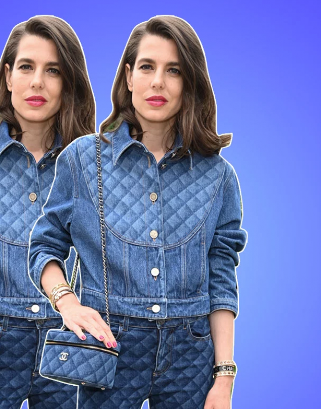 Jeans con jeans: la tendencia que impone Charlotte Casiraghi en el último desfile Chanel