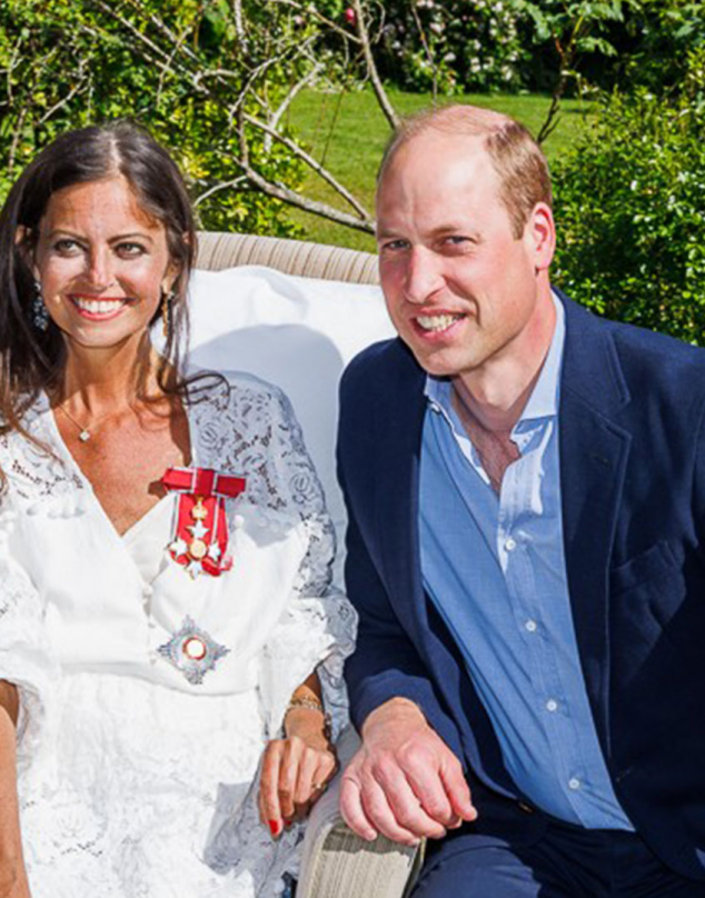 La emotiva visita del príncipe William a presentadora de la BBC que padece cáncer