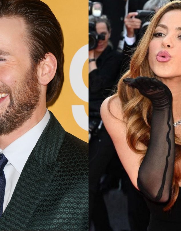 Chris Evans aclara rumores de posible romance con Shakira