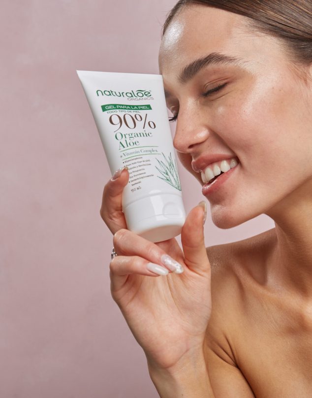 Estimula el colágeno de tu piel con Aloe Vera orgánico