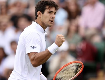 Wimbledon: Un extraordinario Garín pasa a cuartos de final en un partido épico