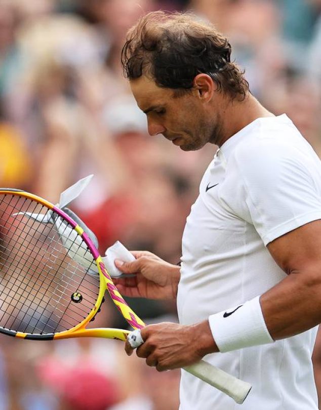 Rafael Nadal se retira de Wimbledon: “Tengo una lágrima, llevo todo el día pensando”