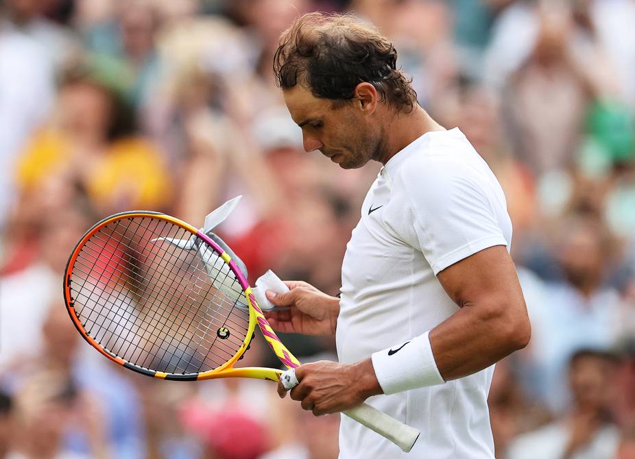 Rafael Nadal se retira de Wimbledon: “Tengo una lágrima, llevo todo el día pensando”