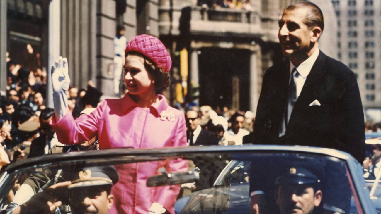 La histórica gira de la Reina Isabel II en Chile