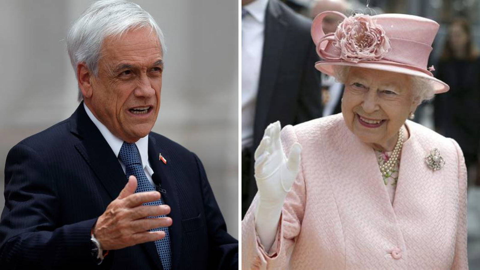 El día en que Sebastián Piñera le obsequió una roca de la mina San José a la Reina Isabel II