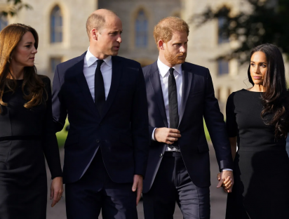 Meghan y Harry tuvieron una cena privada con Kate Middleton y William