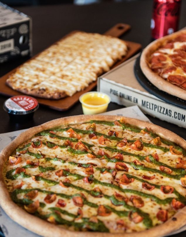 Este es el top 5 de Melt Pizzas ¿Cuál es tu favorita?