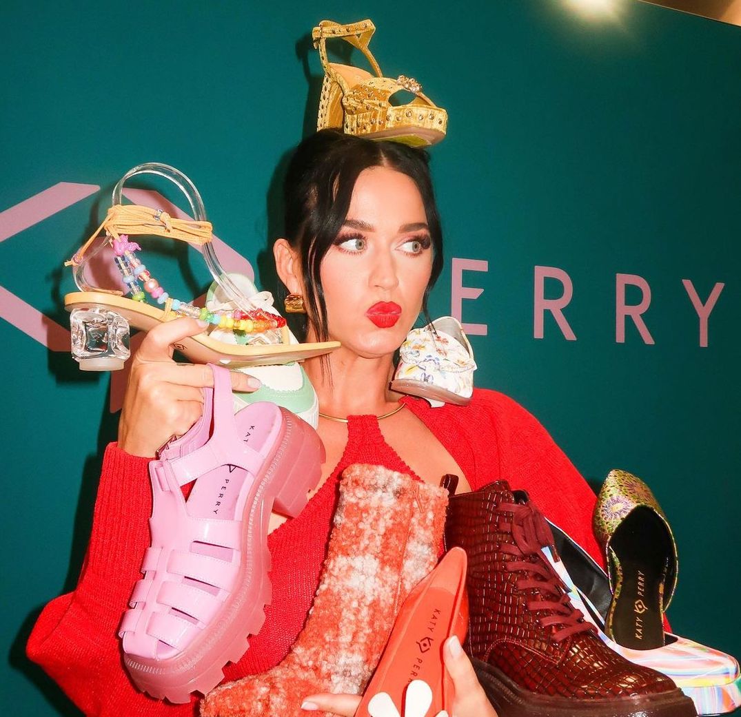 Katy Perry perdió el control de un párpado durante un concierto
