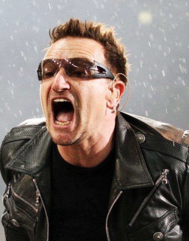 Bono de U2 cuenta porqué nunca se saca los lentes de sol
