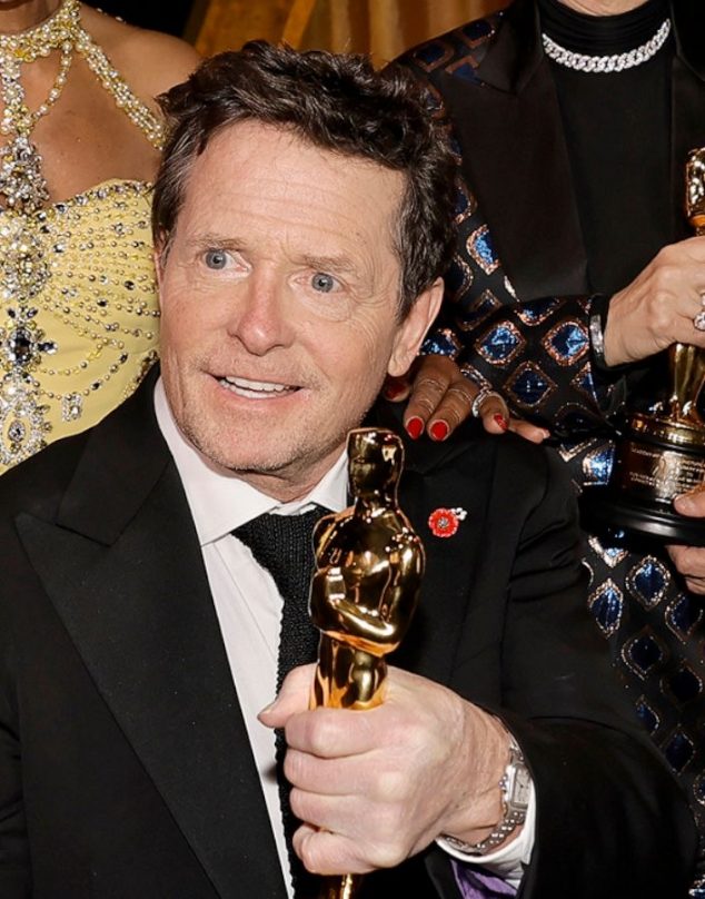 Michael J.Fox recibe Oscar honorífico por su lucha contra el Parkinson