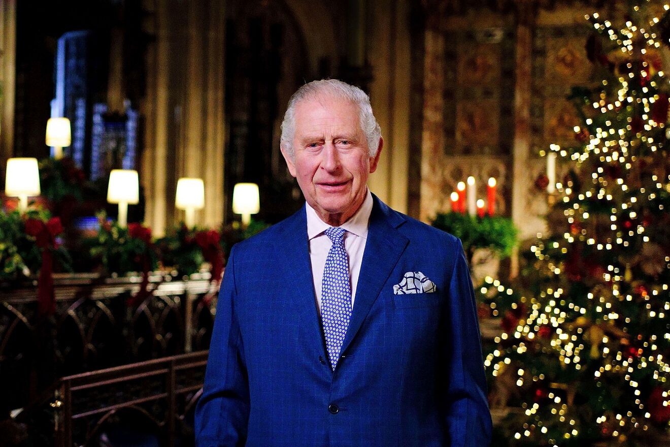 El Rey Carlos III realizó su primer discurso navideño y así recordó a Isabel II