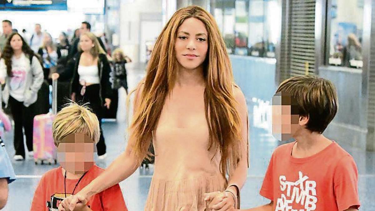 Shakira se va a Dubai a pasar la Navidad junto a sus hijos
