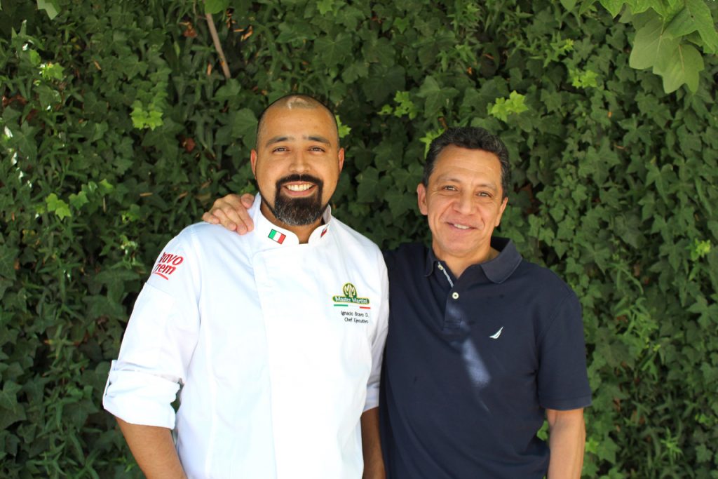 Ignacio Bravo - Chef Ejecutivo Internacional Master Martini Italo Ferrari - Gerente de Ventas Orasi