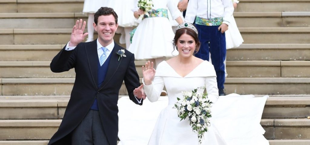 La princesa Eugenia celebra ocho años de matrimonio con una tierna imagen familiar
