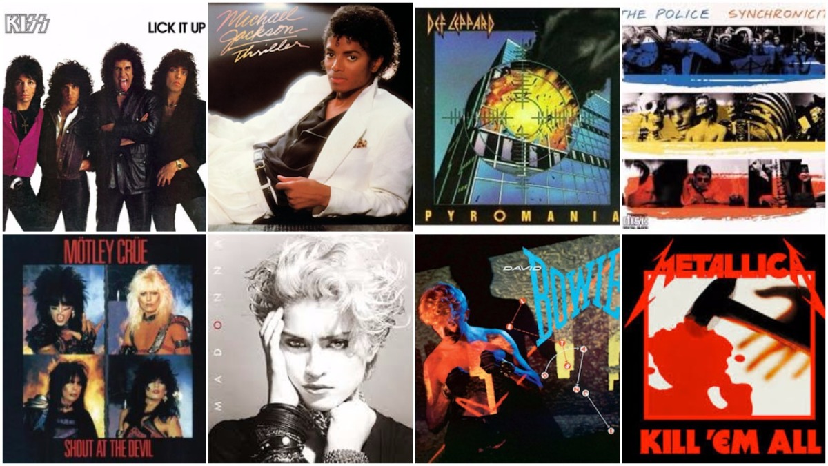 Los mejores discos de los 80’s según la Inteligencia Artificial
