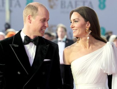 El gracioso video viral de Kate Middleton y el príncipe William en los BAFTA 2023