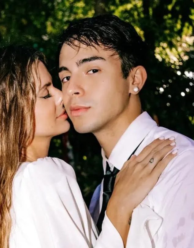 China Suárez se viste de novia para videoclip de su canción con Rusherking