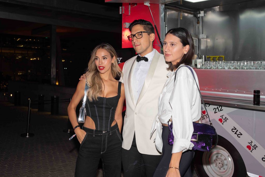 Mel Byrt, Bastián Marín y Sabine Fehrmann