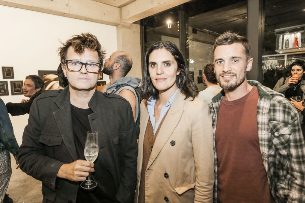 Werner Geisser, Kana Cussen y Damián Walker