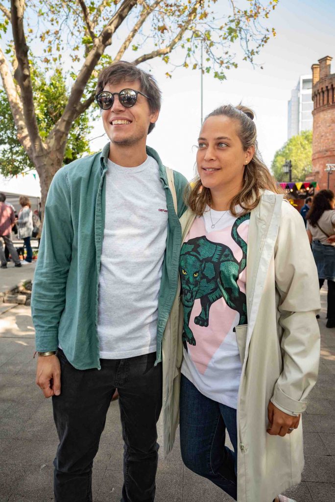 Bernabé Simón y Pía León.