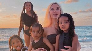 Kim Kardashian habla de “lo duro” que es ser madre de 4 hijos