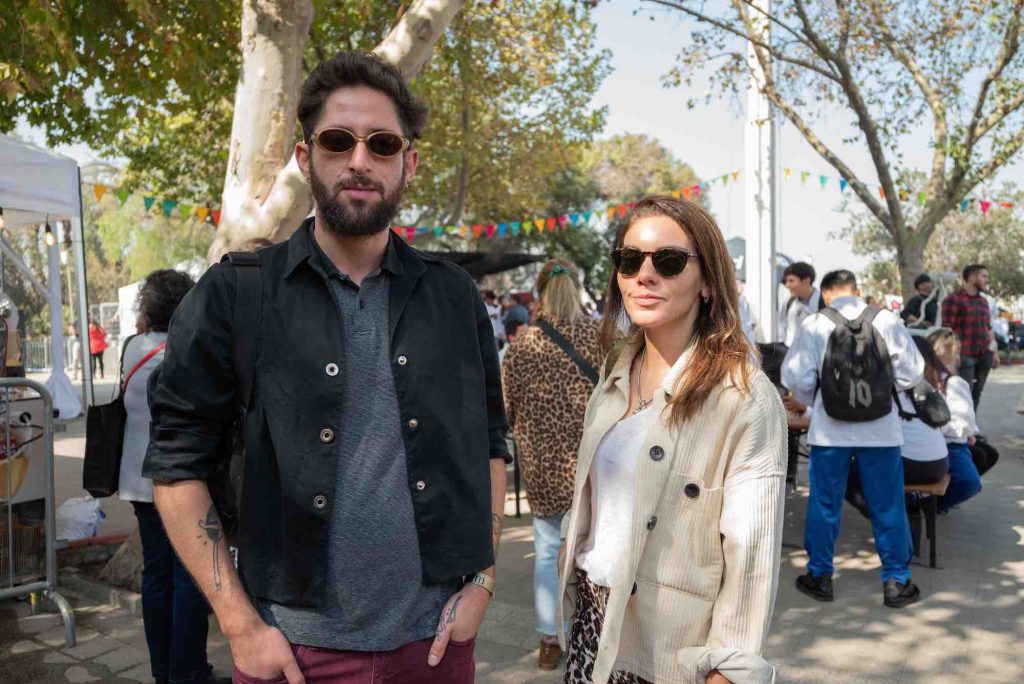 Yanko Iñaki y Alejandra Hales.