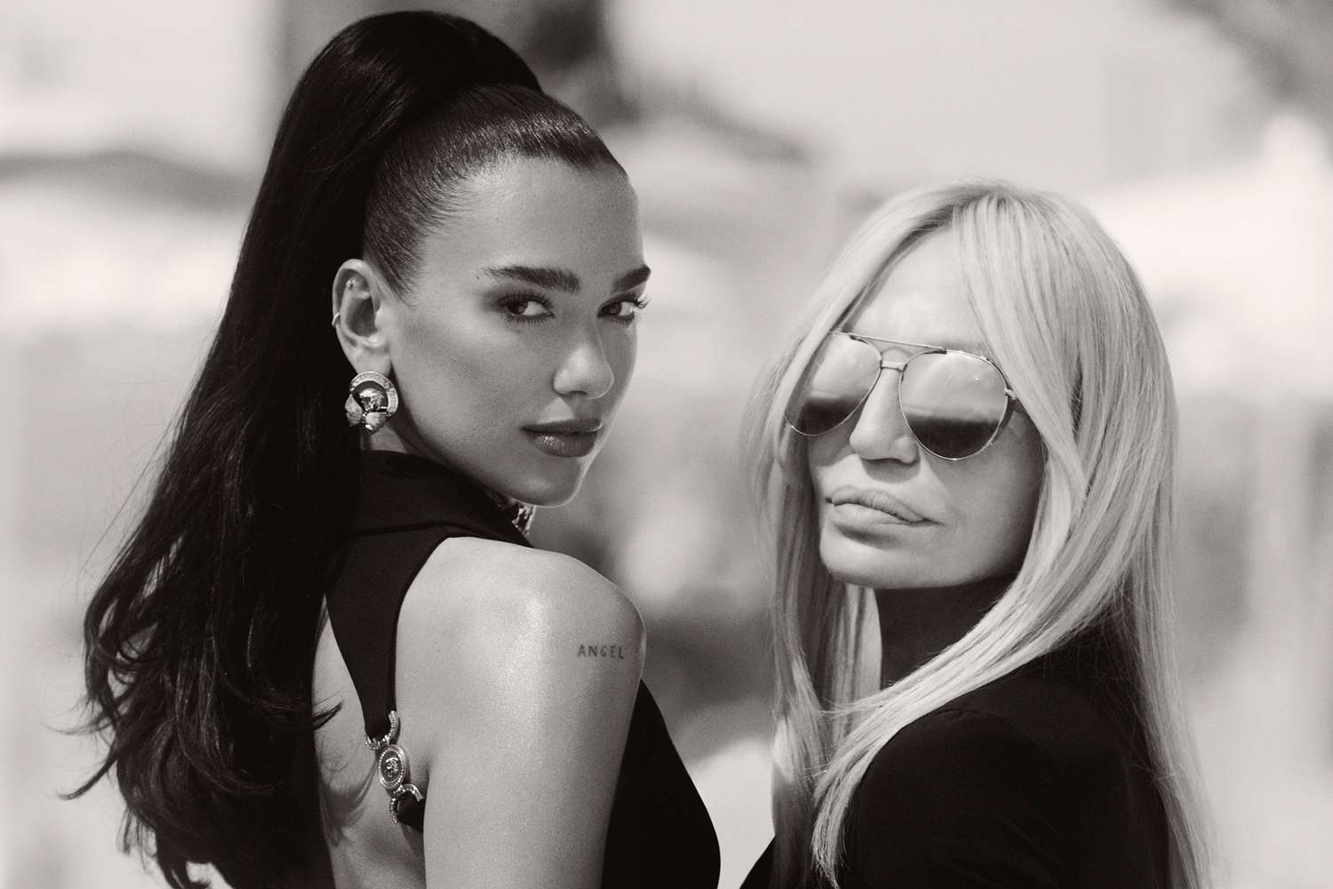 Donatella Versace y Dua Lipa co-diseñarán una colección para el show de Cannes