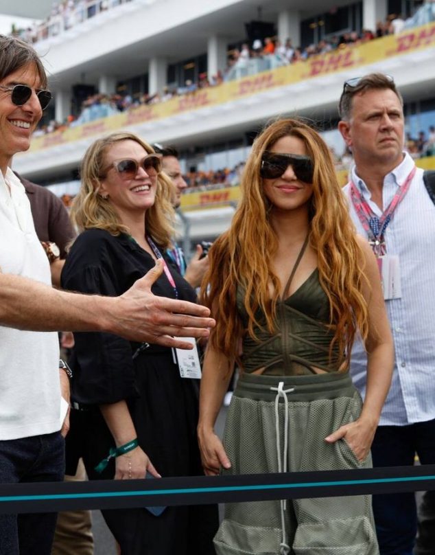 ¿Hay amor en el aire?: Aseguran que Tom Cruise intenta conquistar a Shakira