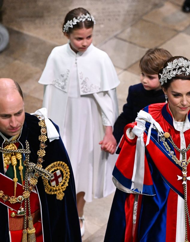 Kate Middleton y la princesa Charlotte hacen match en la coronación del Rey Carlos III