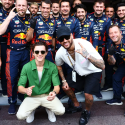 Familia real y estrellas se lucen en el Gran Premio de Mónaco de la F1