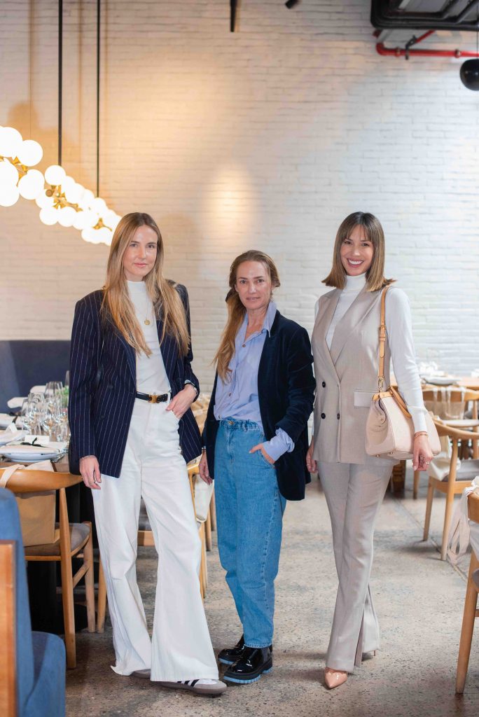 Valentina Barends, Vanina Rosenthal y Vanesa Borghi.